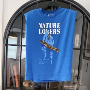 Farm Rio Blue Nature Lovers T-Shirt